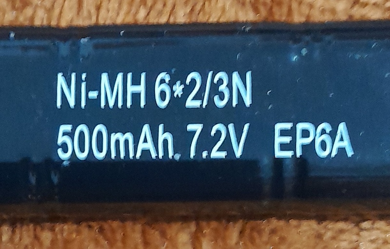 A real photo din Acumulator 7.2 V 500mAh ASG by Marius (1)