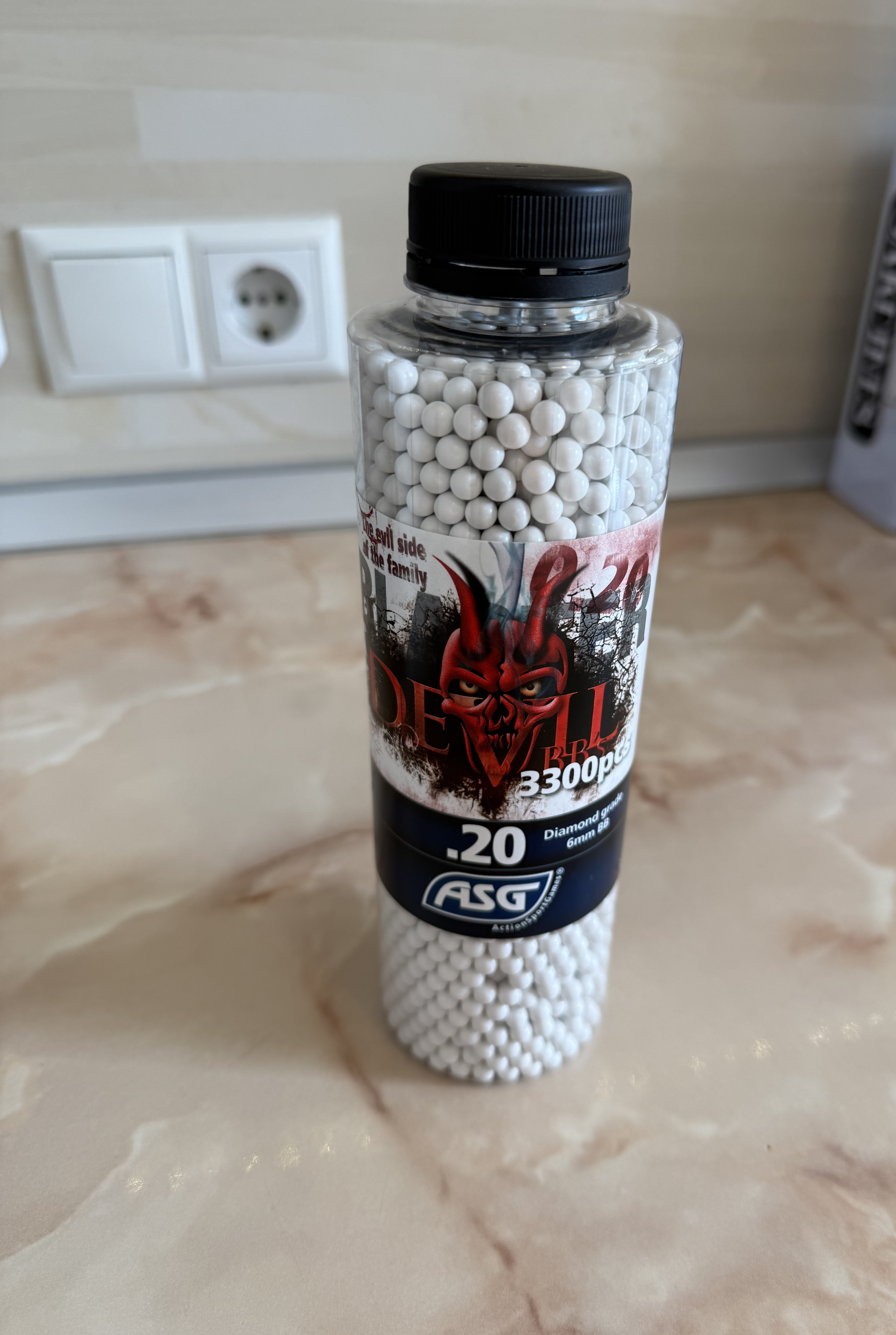 A real photo din Bidon bile ASG Blaster Devil 0.20g 3300 buc by Adi (4)