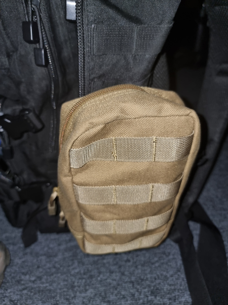 A real photo din Pouch GP 8Fields Coyote by Daniel Melinte (2)