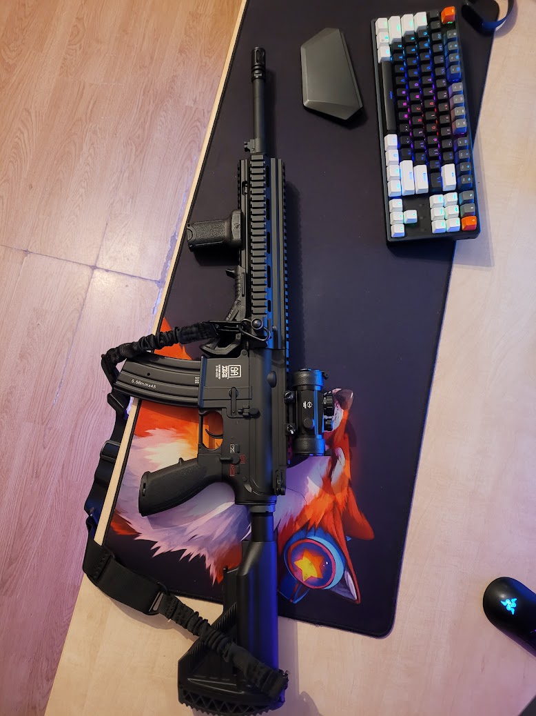 A real photo din Montura curea RIS Cybergun by D-Fox (1)