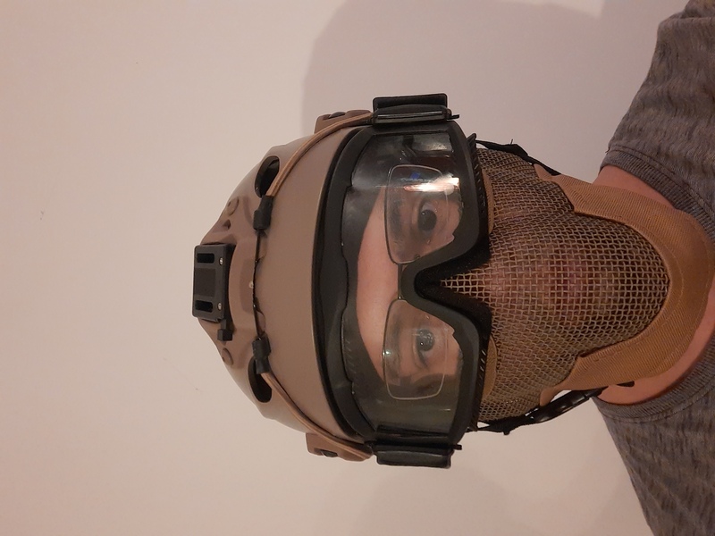 A real photo din Masca protectie din metal Coyote ACM by Sorin (1)