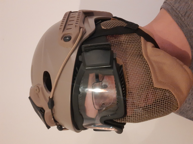 A real photo din Masca protectie din metal Coyote ACM by Sorin (4)