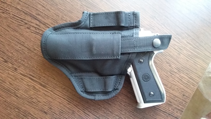 A real photo din Toc pistol curea ambidextru 8Fields Negru by Victor (2)