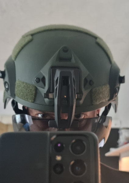 A real photo din Ochelari casca pentru montura NVG FMA Negru by Krait (2)