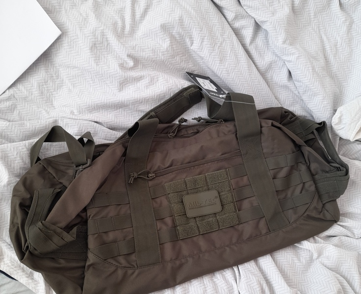 A real photo din Geanta transport Us Combat Mil-Tec Olive Mediu by Raul ionut  (1)