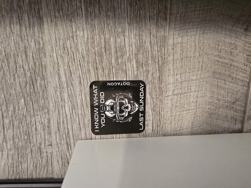 A real photo din Sticker Oqtagon by CONSTANTIN  (1)