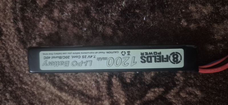 A real photo din Acumulator Li-Po 7.4V/1200mAh 20/40C VB Power by Dumy (2)
