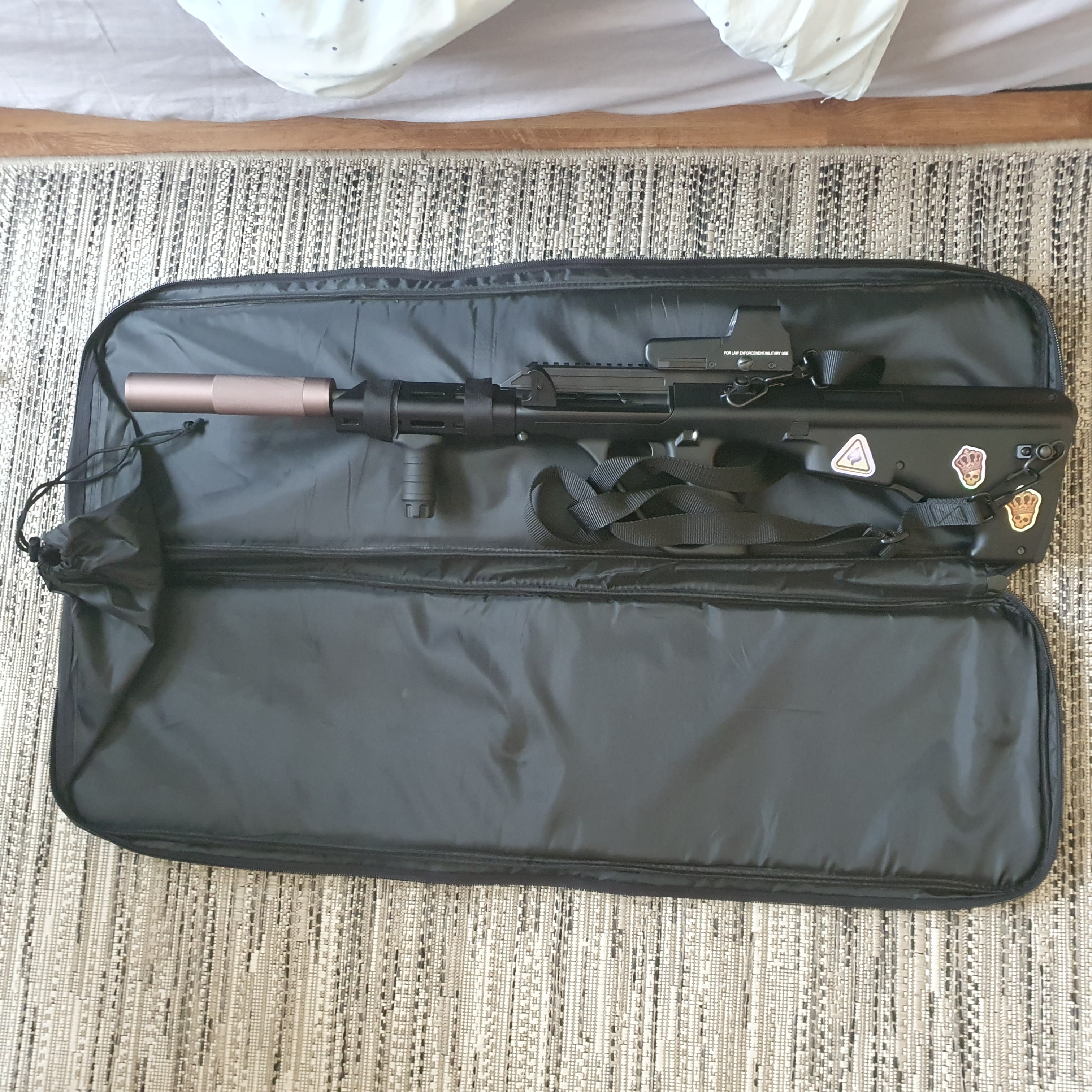 A real photo din Geanta transport 96 cm GFC Negru by Andrei (1)