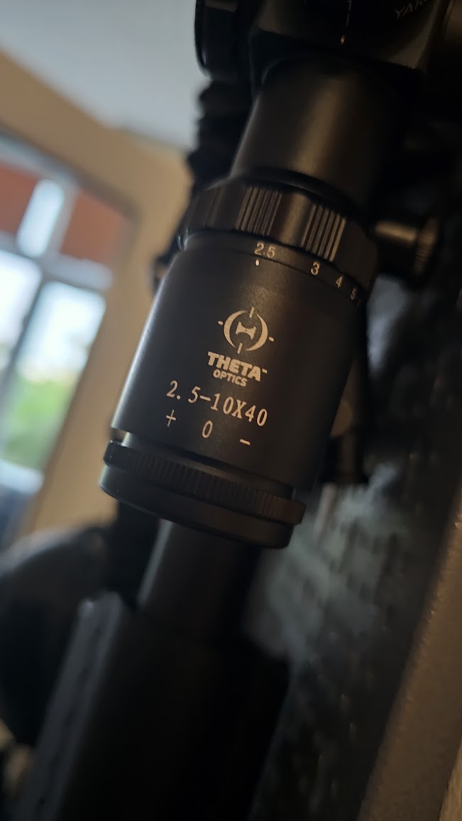 A real photo din Luneta 2.5-10X40 Theta Optics by D-Fox (2)