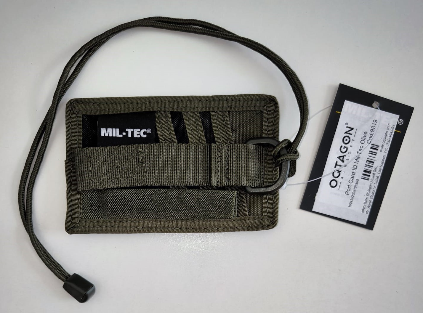 A real photo din Port Card ID Mil-Tec Olive by Andy (4)
