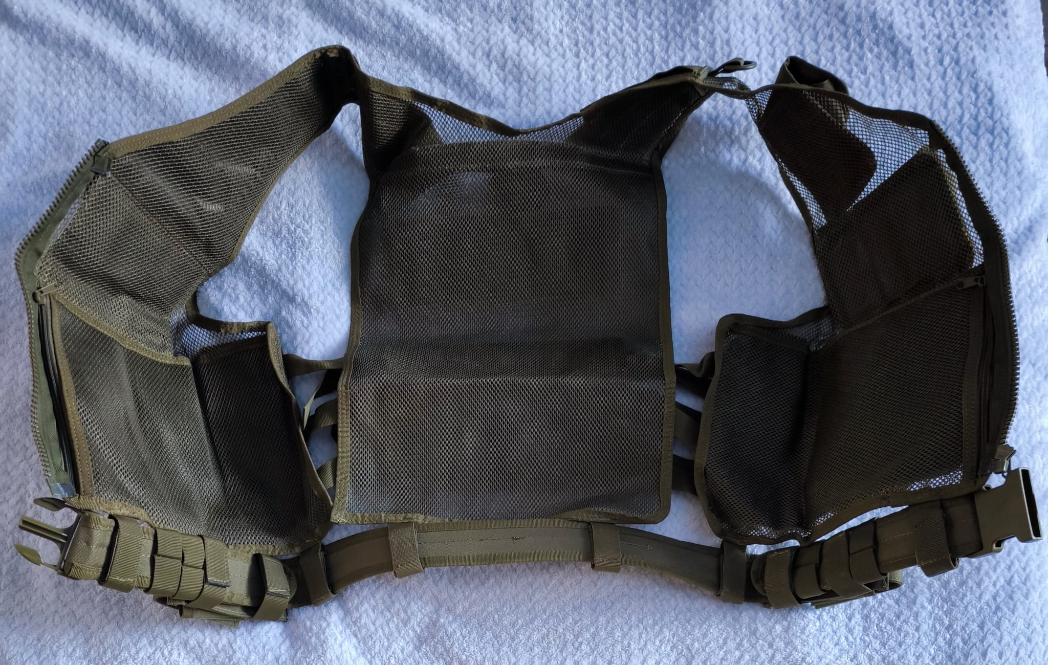 A real photo din Vesta tactica KAM-39 GFC Olive by Cosmin (6)
