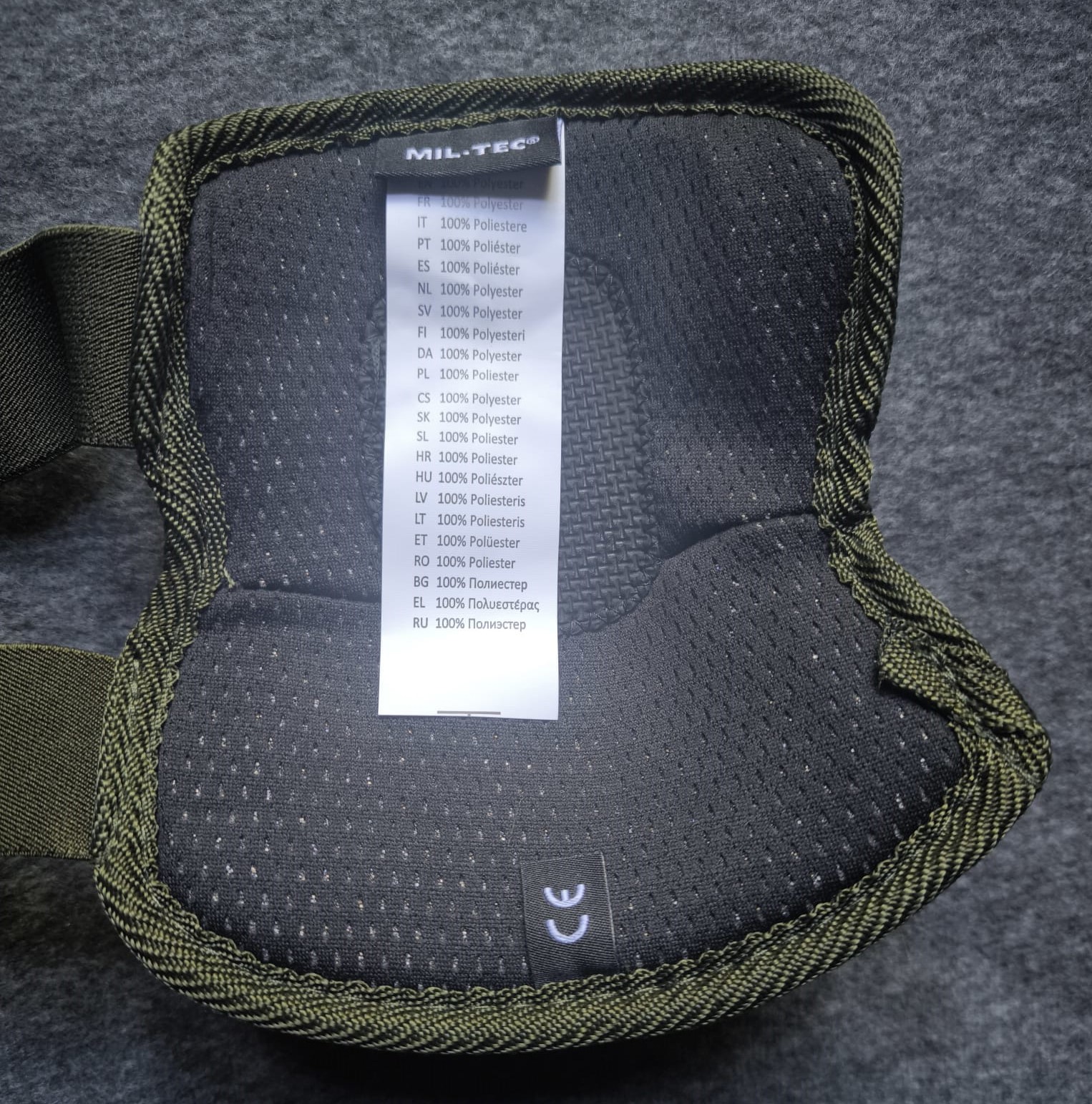 A real photo din Set genunchiere Mil-Tec Olive by Emy (5)