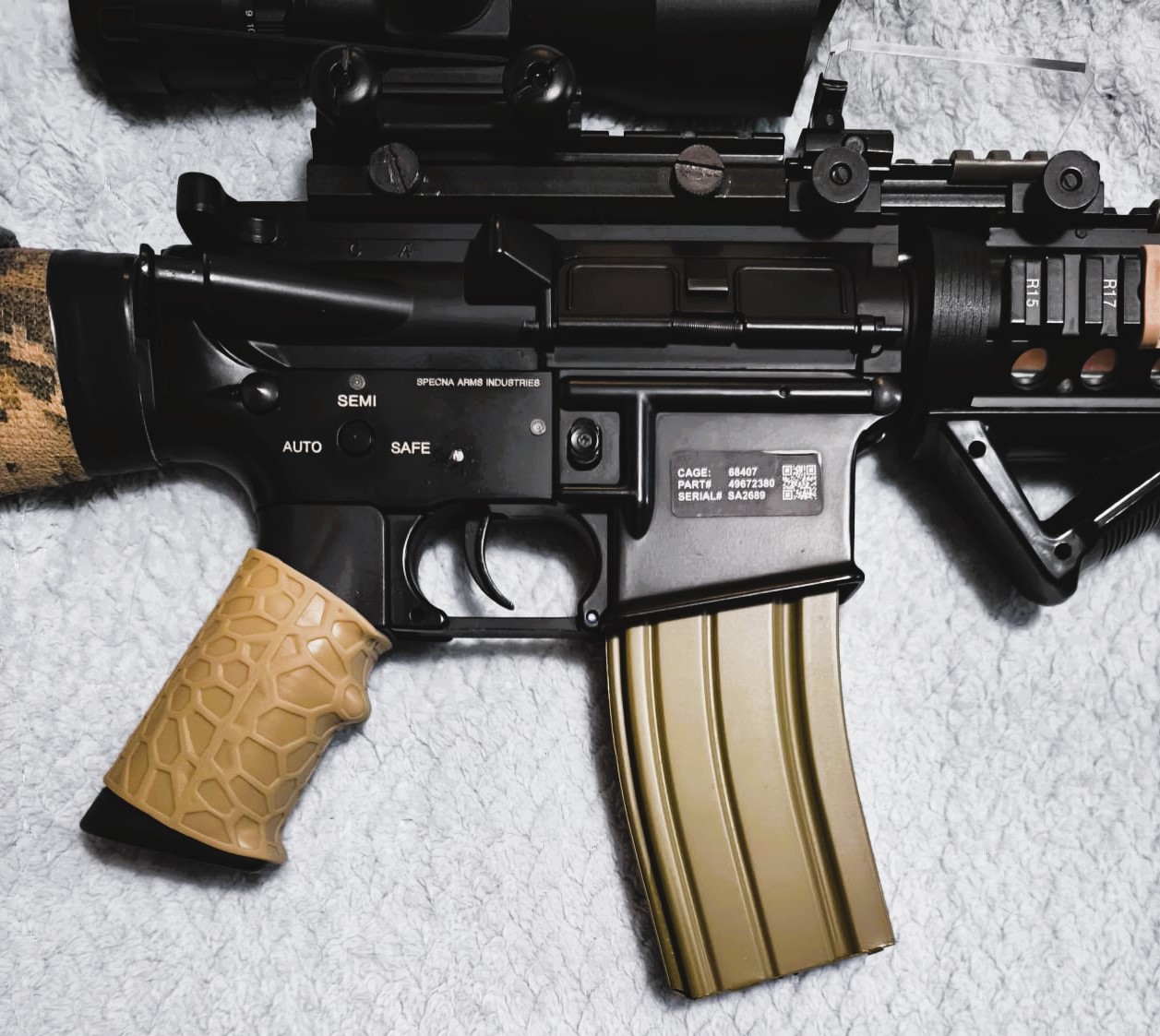 A real photo din Incarcator M4/M16 350 bile CYMA TAN by Andy (5)