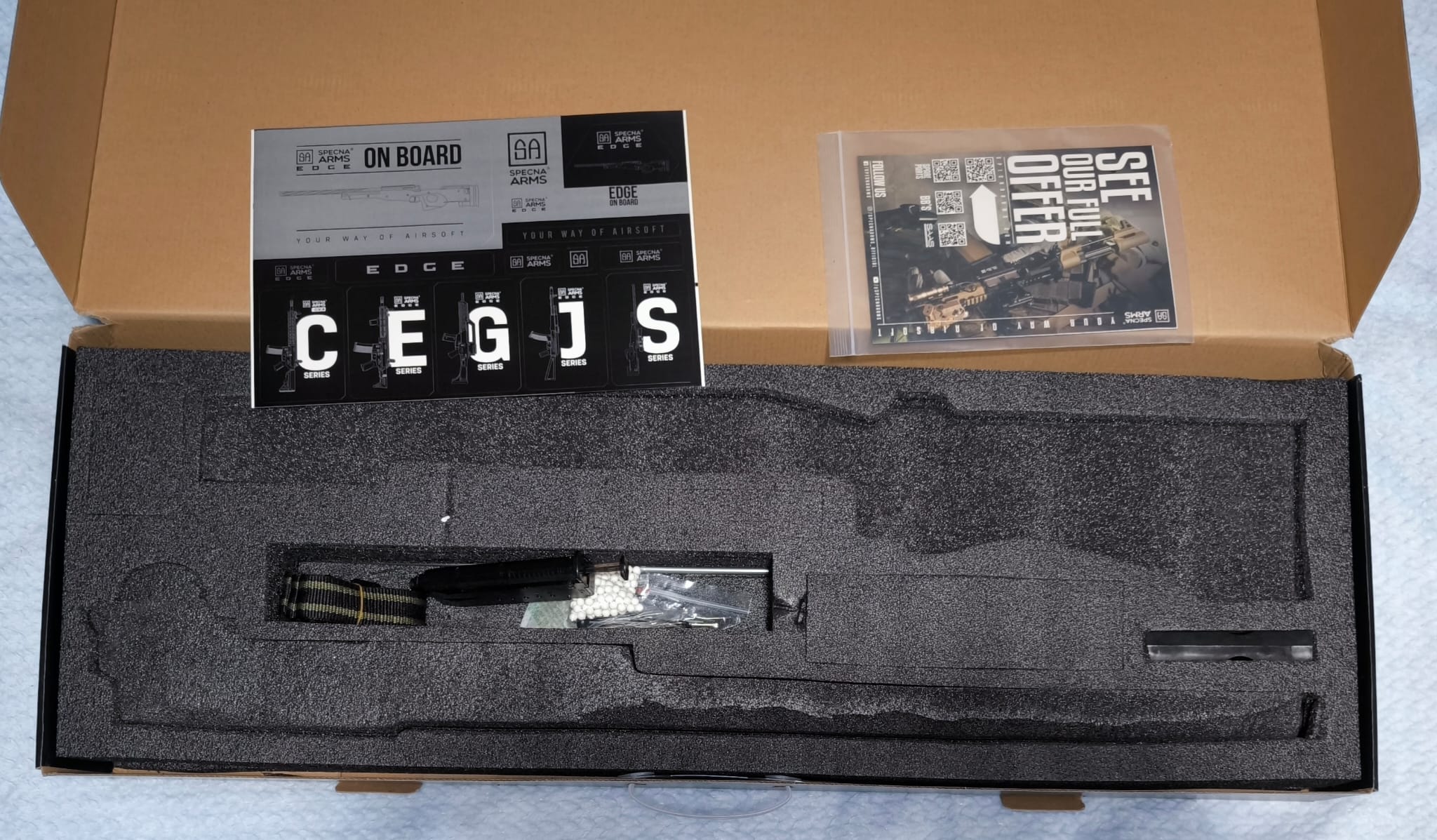 A real photo din Replica sniper SA-S12 Specna Arms Negru by Cosmin (2)