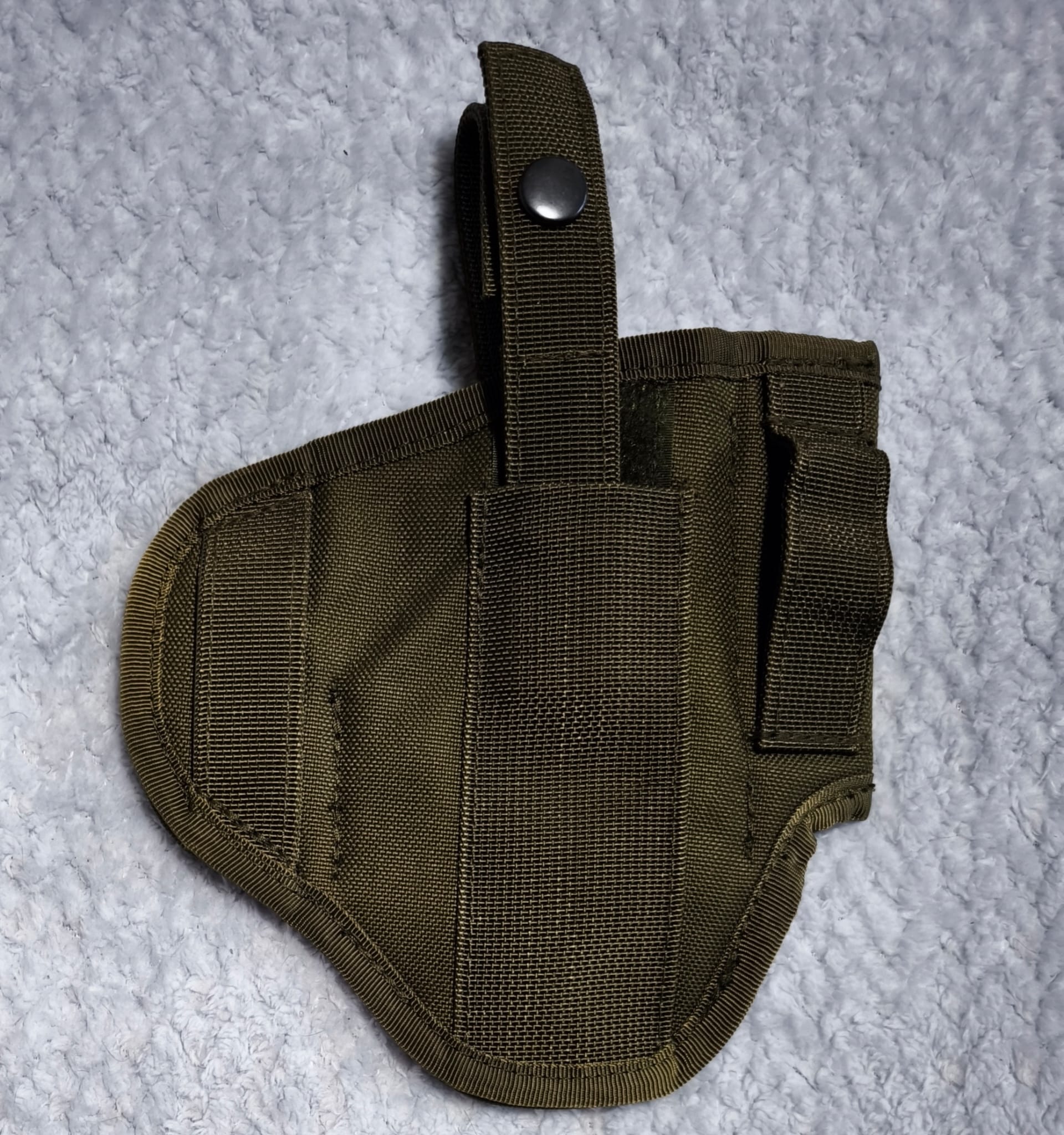 A real photo din Toc pistol curea ambidextru 8Fields Olive by Cosmin (2)