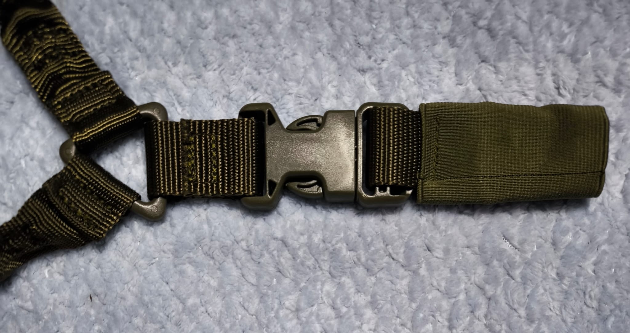 A real photo din Curea tactica 1 punct Heavy Duty CS Olive by Cosmin (3)