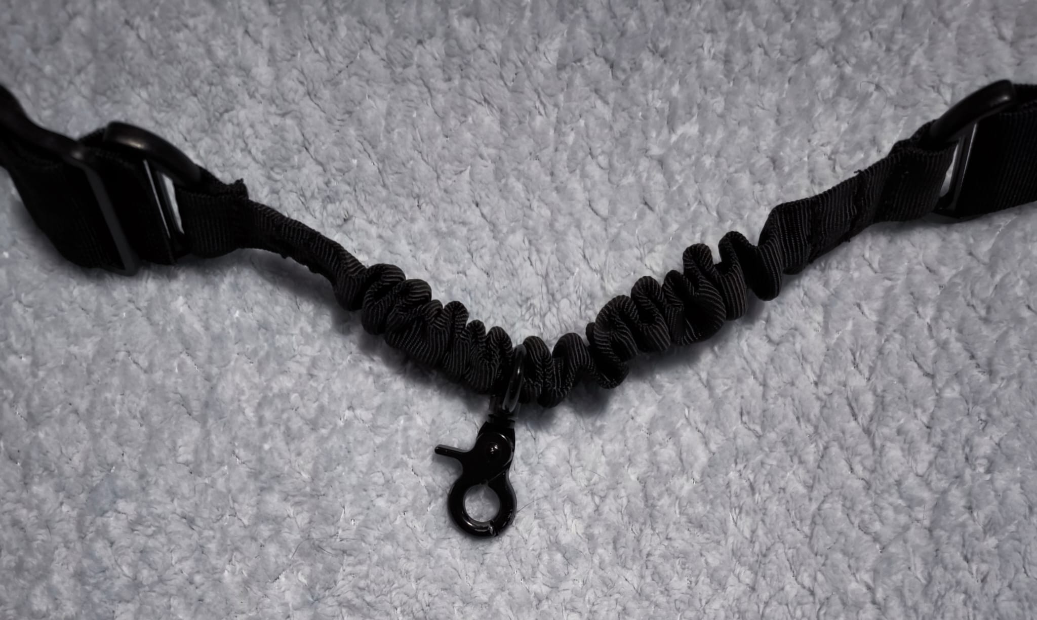 A real photo din Curea tactica 1 punct Bungee Negru by Cosmin (2)