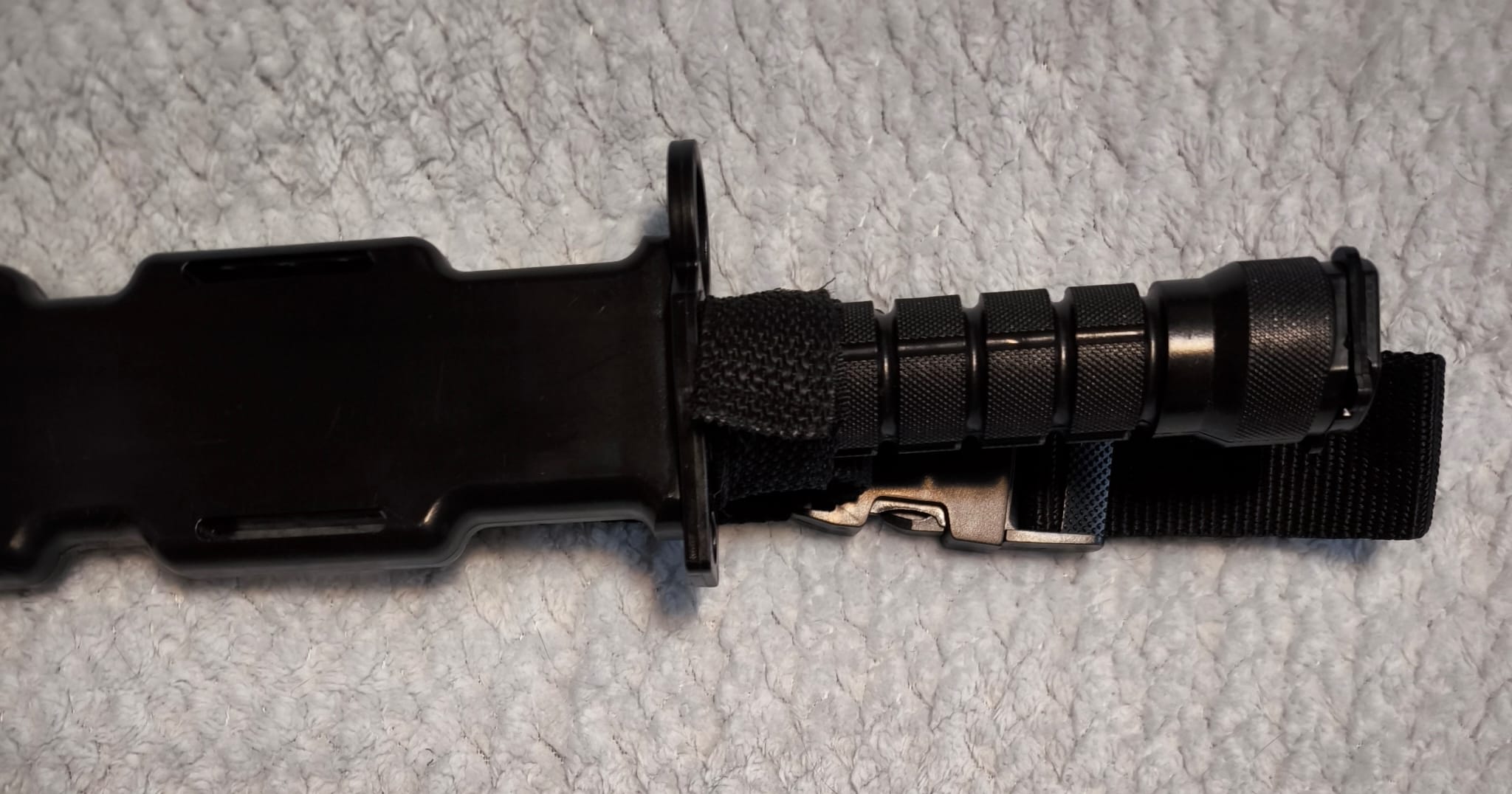 A real photo din Baioneta M4 CYMA Negru by Cosmin (2)