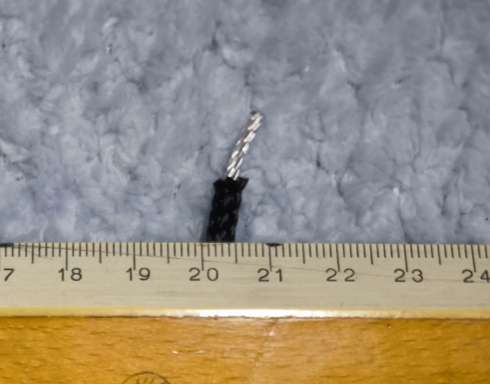 A real photo din Coarda utilitara paracord 15 m Negru Mil-Tec by Cosmin (1)