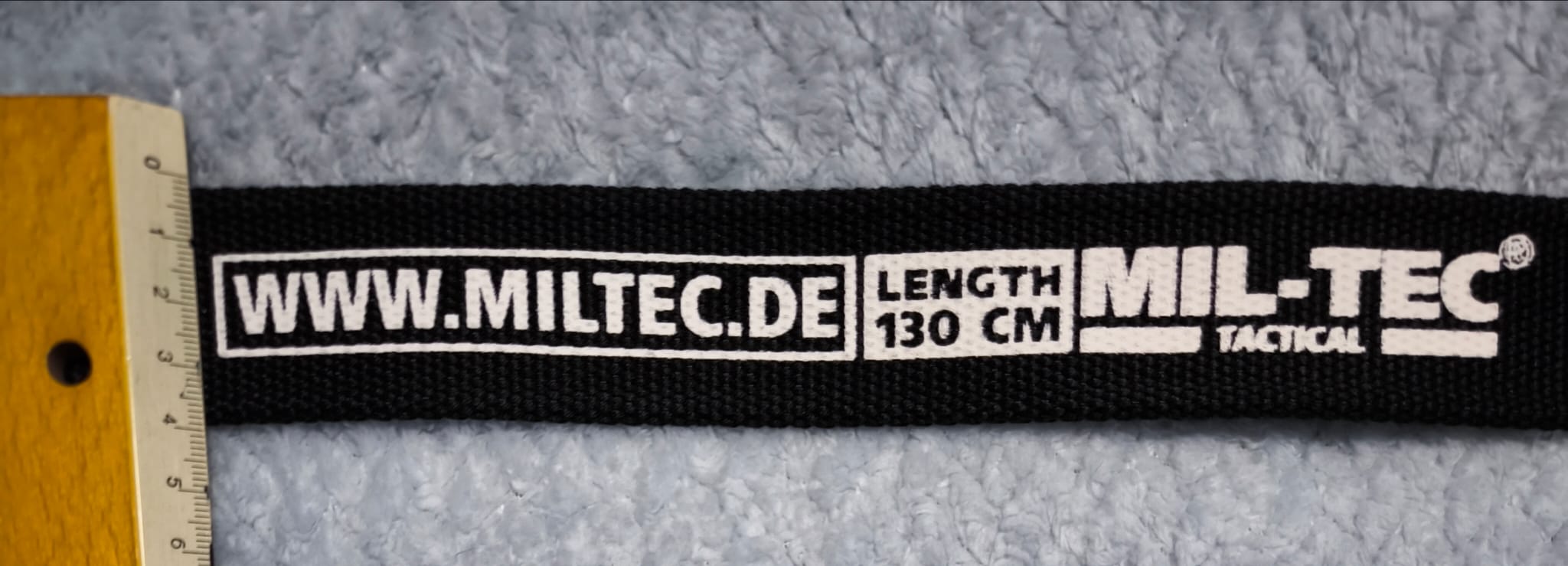 A real photo din Curea pantaloni 40mm Skull Mil-Tec Negru by Cosmin (1)