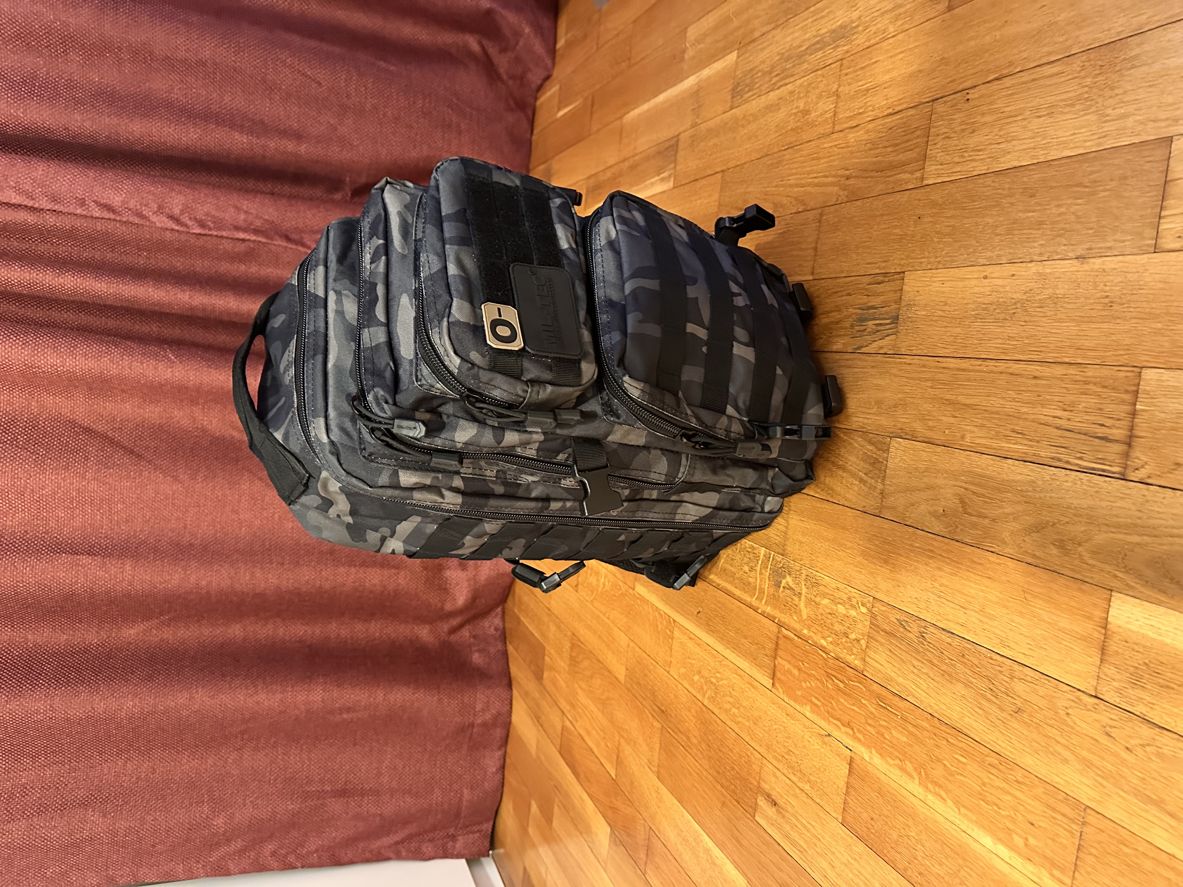 A real photo din Rucsac Militar 36L Mil-Tec Dark Camo by Robert V (1)