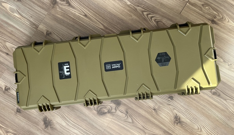 A real photo din Cutie transport 100 cm Specna Arms Tan by Roni (5)