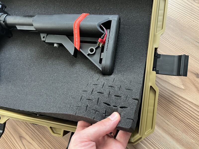 A real photo din Cutie transport 100 cm Specna Arms Tan by Roni (4)