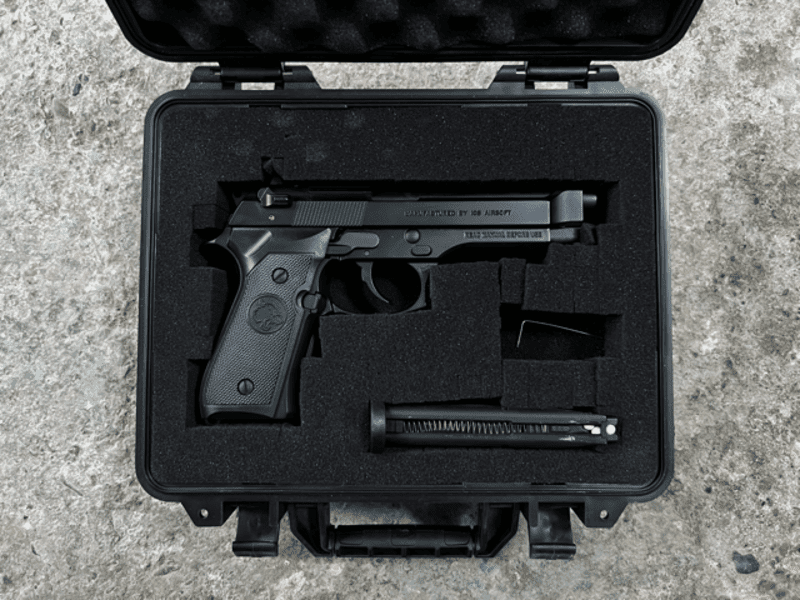 A real photo din Replica pistol BLE BM9 gas GBB ICS by Roni (3)