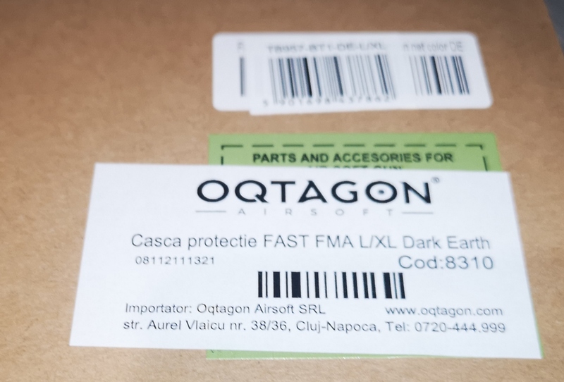 A real photo din Casca protectie FAST FMA L/XL Dark Earth by Giuseppe (2)