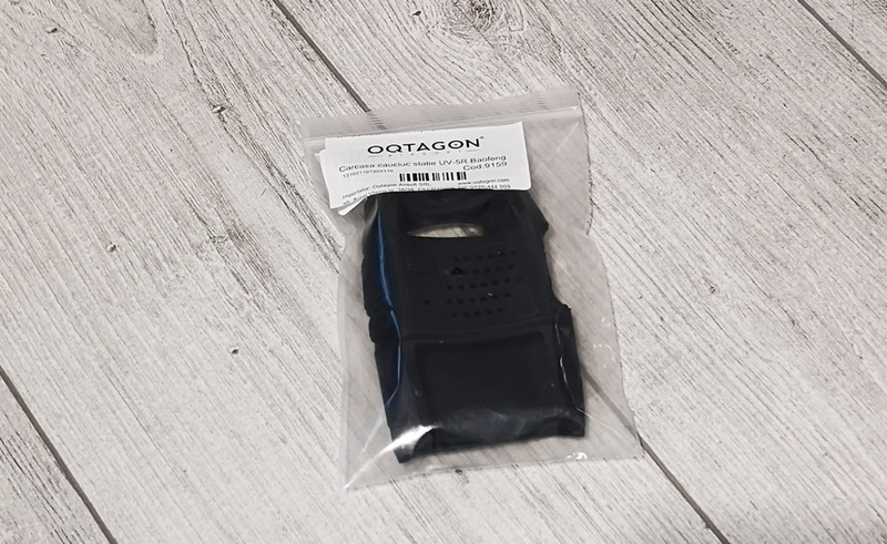 A real photo din Carcasa cauciuc statie UV-5R Baofeng by Giuseppe (1)