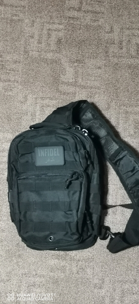A real photo din Rucsac One Strap 10 Litri Mil-Tec Negru by CornelT (1)