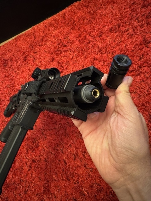 A real photo din Replica asalt SA-C12 CORE HAL ETU Specna Arms Negru by Bogdan (4)
