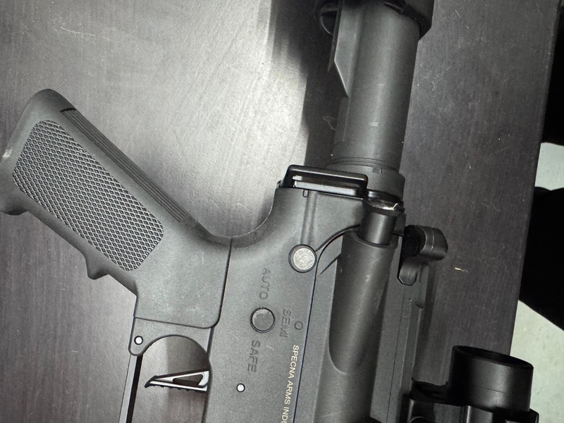 A real photo din Montura curea otel M4 AirsoftPro by Bogdan (2)
