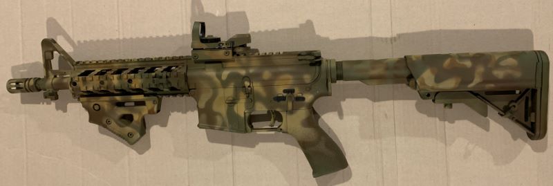 A real photo din Vopsea Army MFH Brown by Catalin (1)