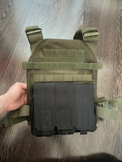A real photo din Vesta tactica Ultralight 8Fields Olive by IonD (2)