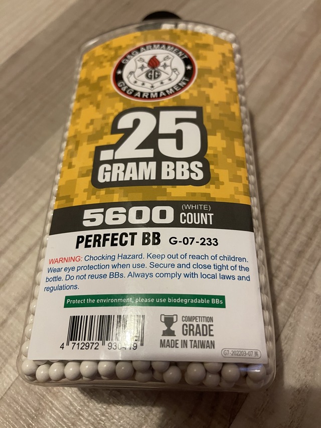 A real photo din Bidon bile G&G Armament 0.25g 5600buc by Stefan (1)