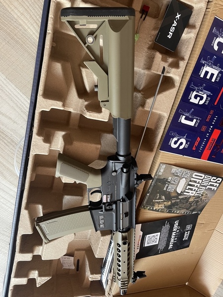 A real photo din Replica asalt SA-F01 FLEX GATE X-ASR Specna Arms Half-Tan by Stefan (4)