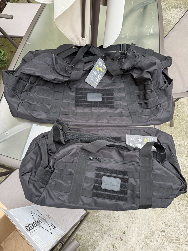A real photo din Geanta transport Us Combat Mil-Tec Negru Mediu by Stefan (2)