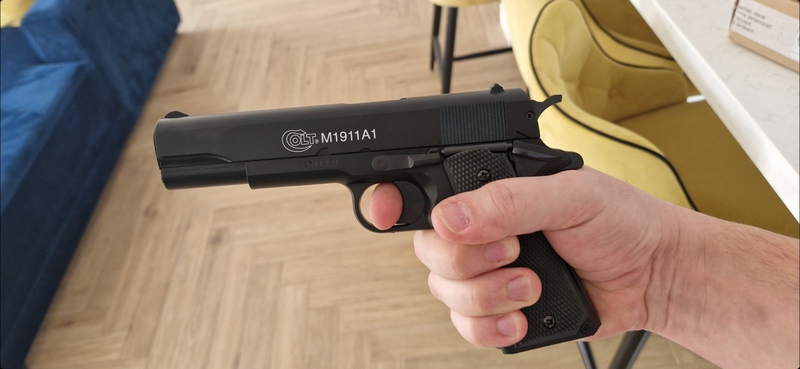 A real photo din CyberGun HPA Colt 1911 metal slide by Bogdan (3)