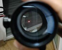 A real photo din Red Dot 1x40 Reflex Theta Optics by Florin (1)