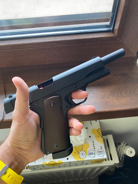 A real photo din Replica pistol M1911 full metal CO2 GBB KJW by Stefan D. (2)