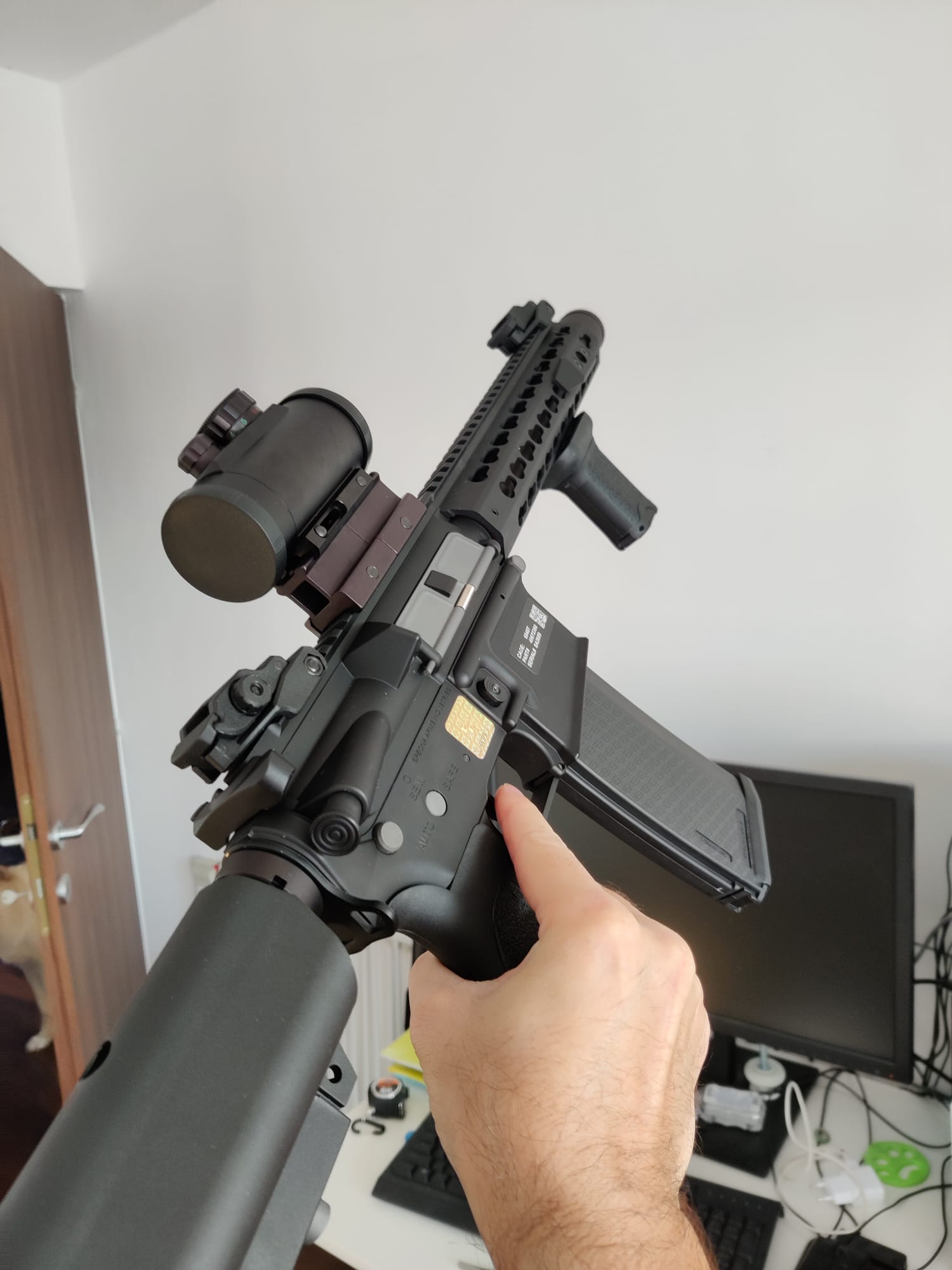 A real photo din Replica asalt RRA SA-E07 EDGE Specna Arms by Dragos (1)