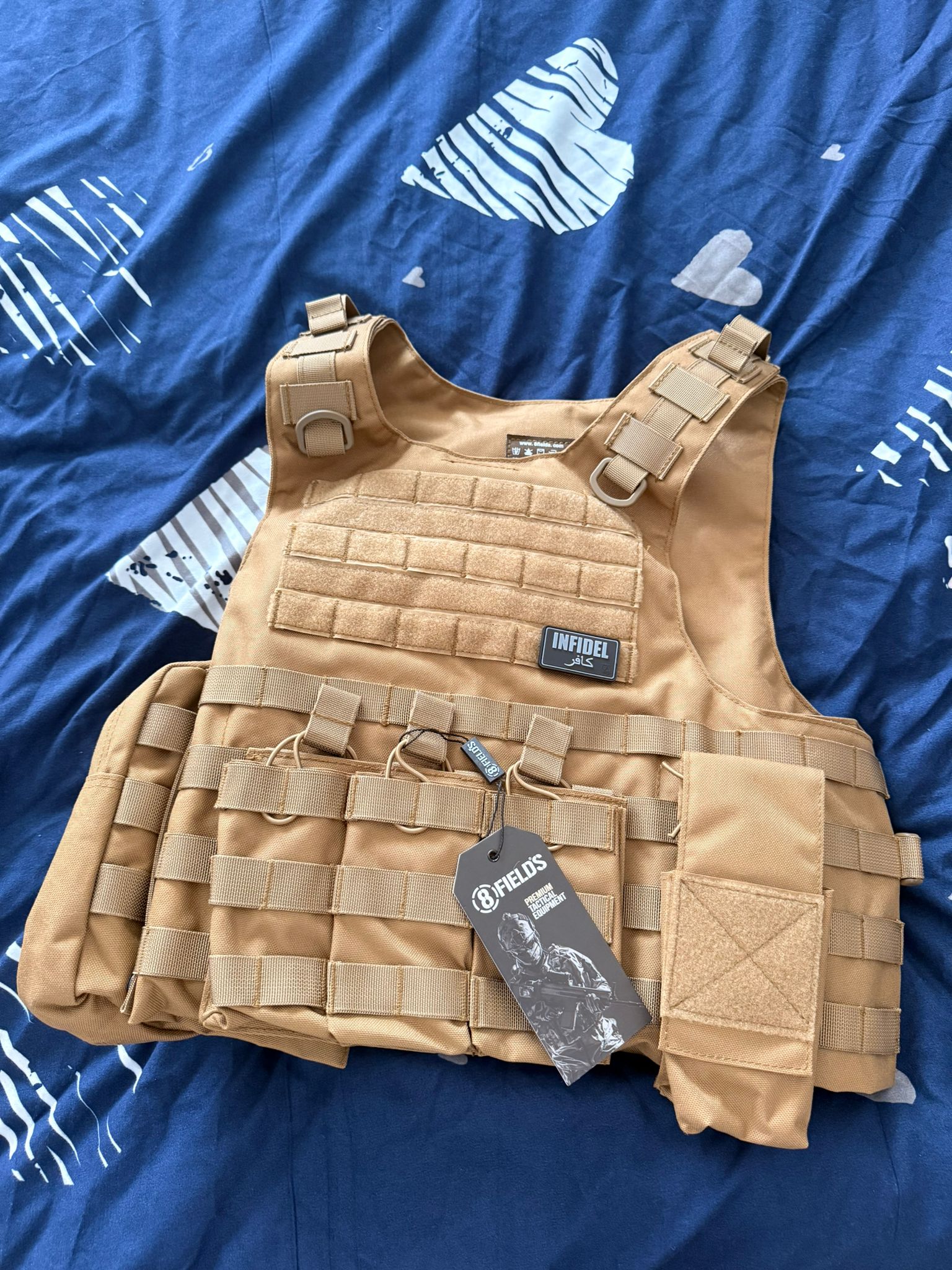 A real photo din Vesta usoara AAV FSBE V2 8FIELDS Coyote by Adi (1)