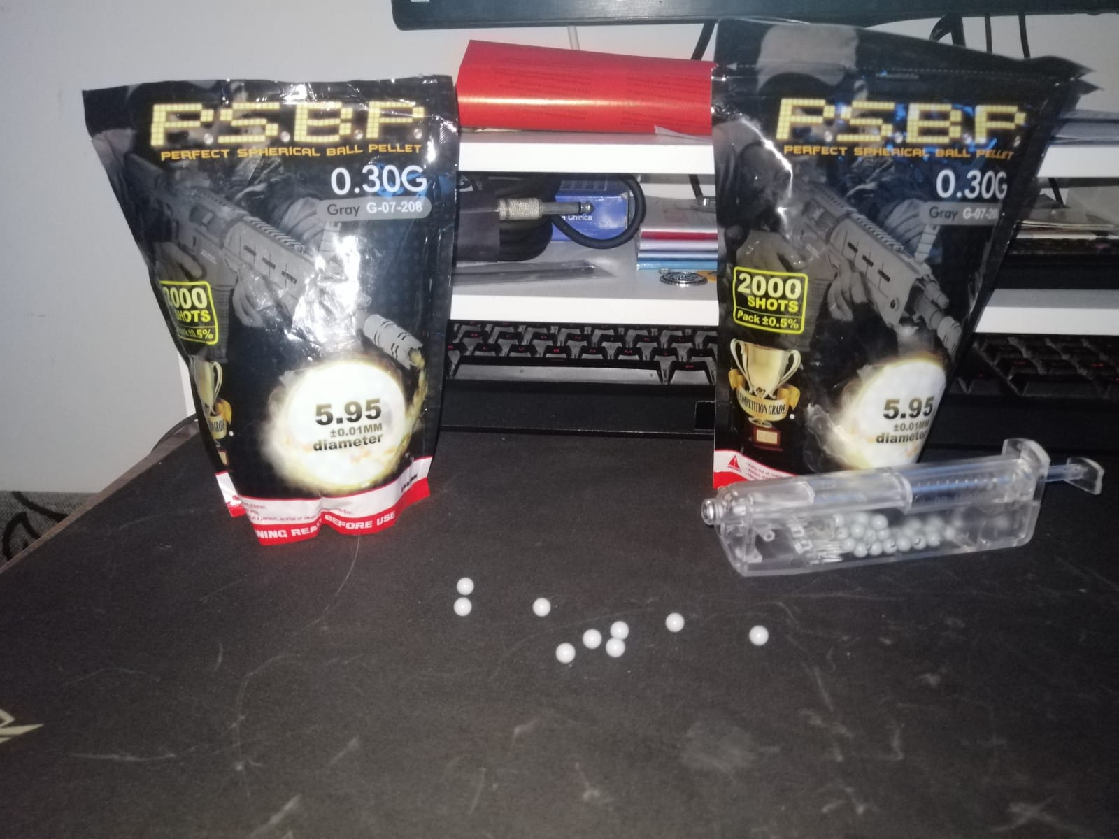 A real photo din Bile G&G Armament 0.30g 2000buc by Denis (1)