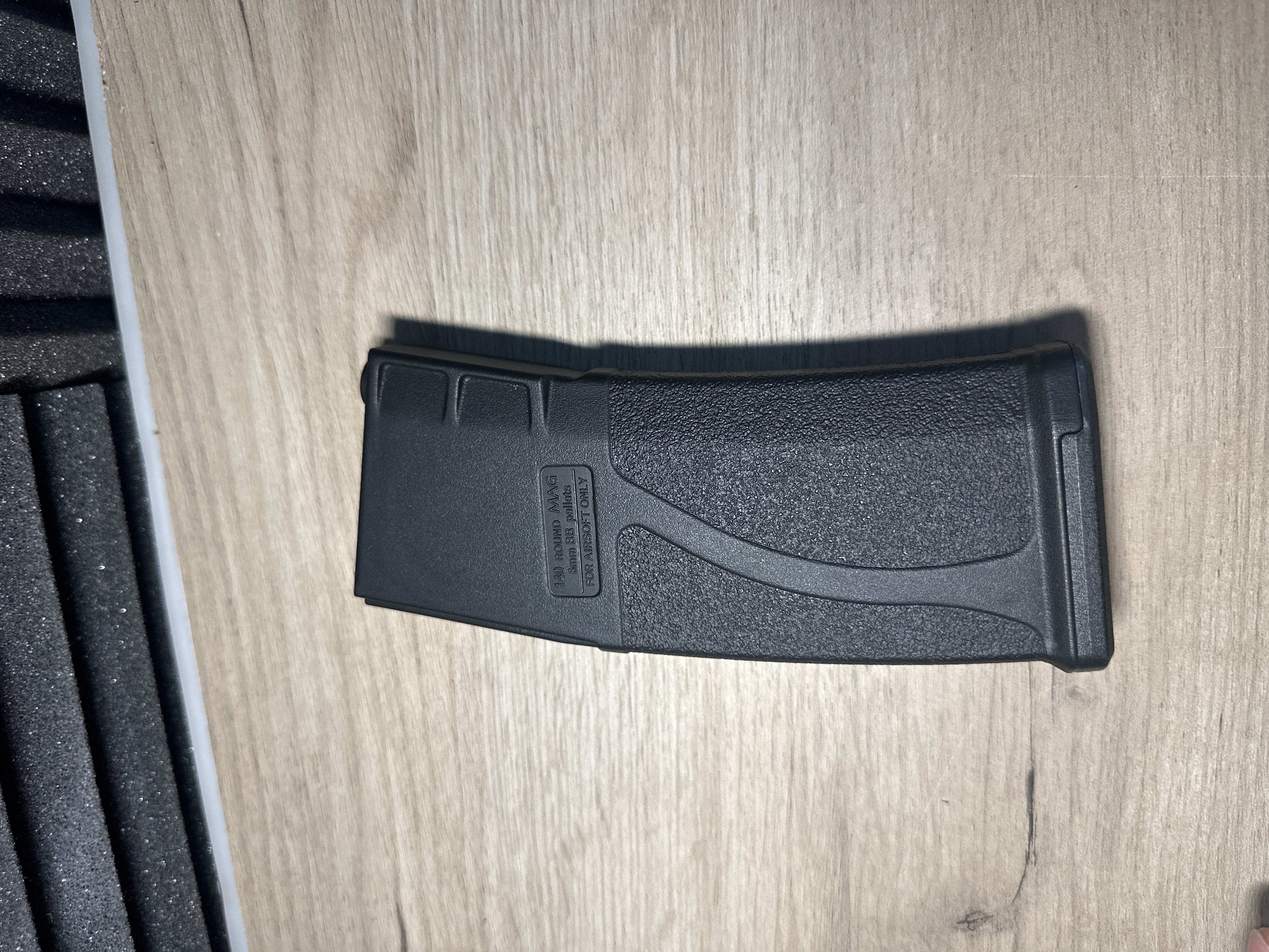 A real photo din Incarcator M4 Mid-Cap 140 bile Guarder Negru by iToo (1)
