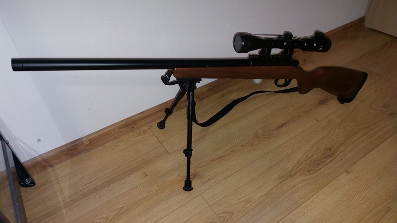 A real photo din Replica sniper VSR10 Lemn Double Bell by Ionel Padure (1)