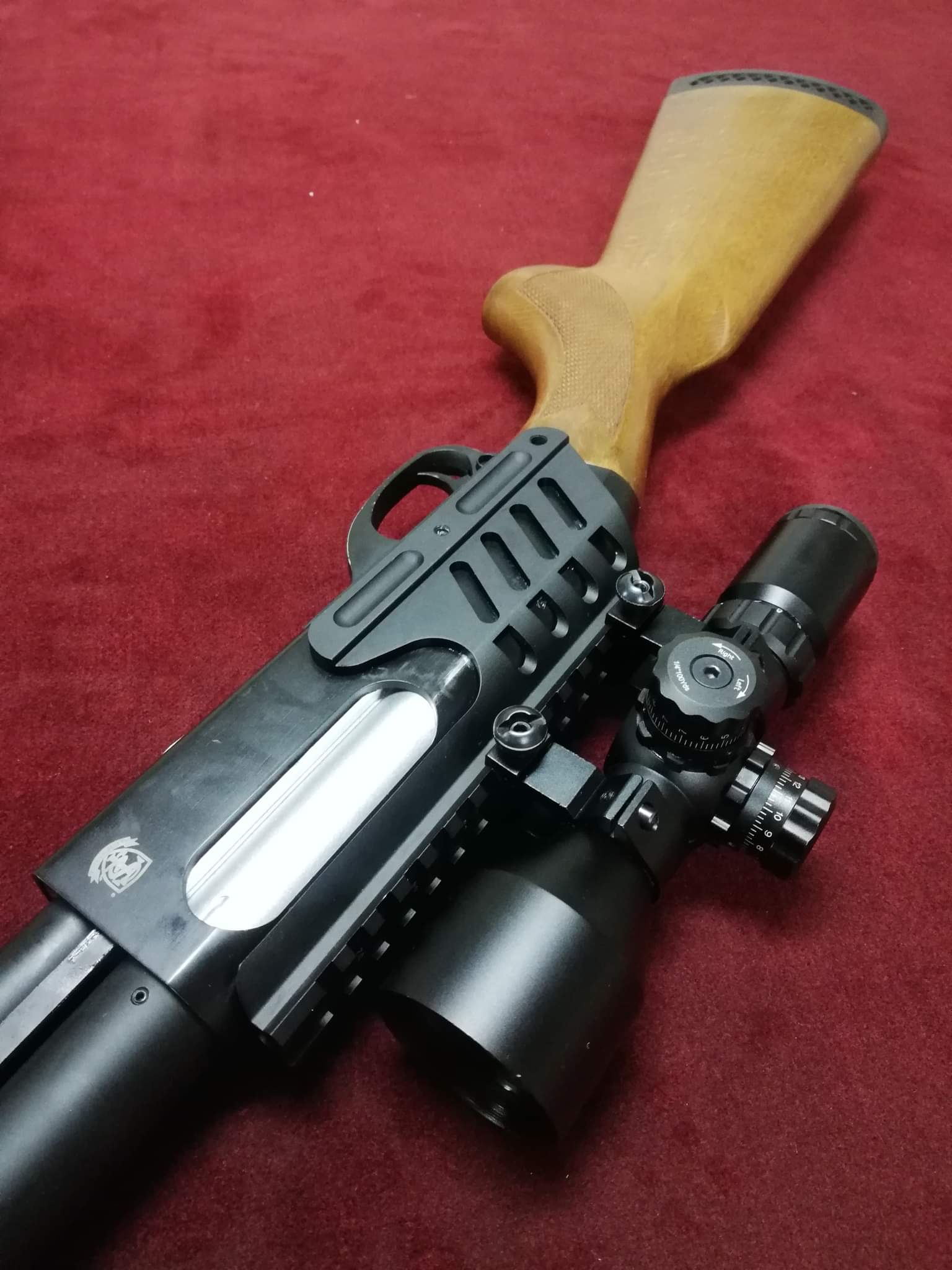 A real photo din Replica Shotgun ST870-STD by Stojanovich (2)