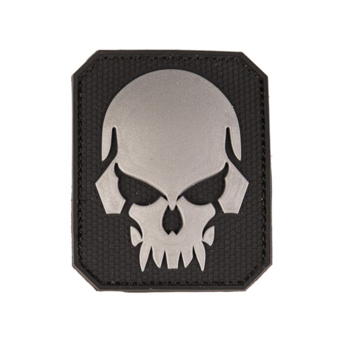 Patch PVC SKULL 3D Mil-Tec Negru