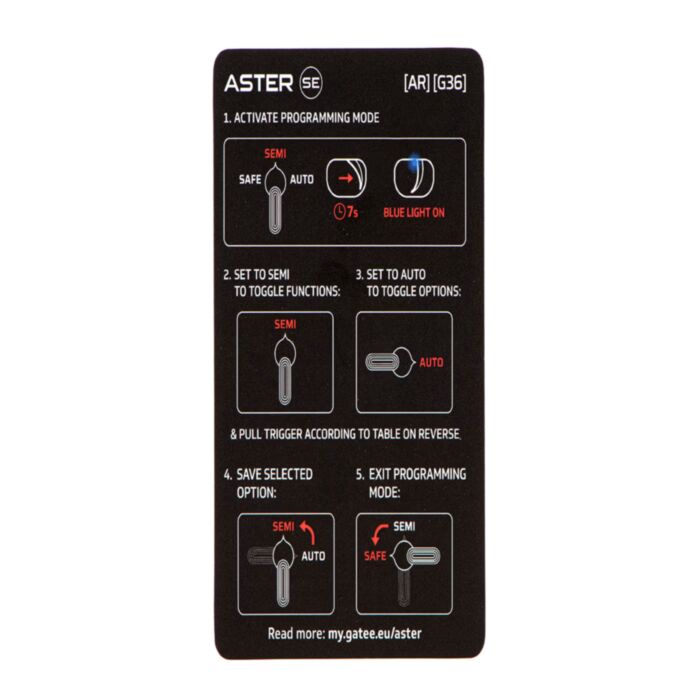 Mosfet Aster V2 SE + Quantum Trigger Cablaj Fata Gate