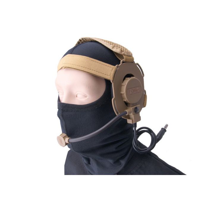 Casca statie radio EVO III Z-Tac Dark Earth